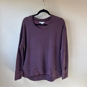 Athleta Plum Crewneck Pullover, super comfy, with thumb holes